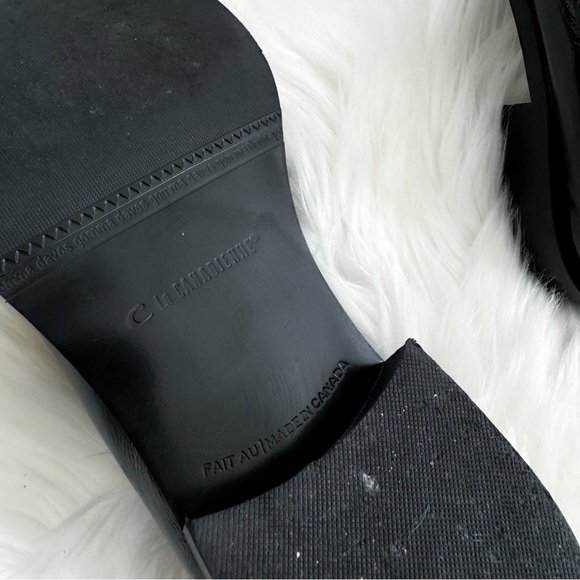 La Canadienne Women's Dominic Slip On Loafer Flats Black Slip On Platform - Picture 12 of 13